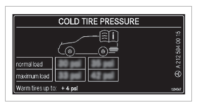 Tire pressure 