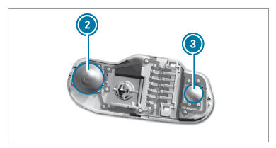 Changing bulbs (only for vehicles with halogen headlamps)