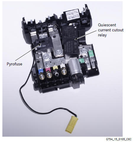 Mercedes Benz C-Class. On-Board Electrical System Management