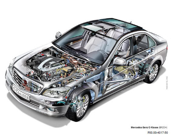 Mercedes Benz C-Class. Chassis