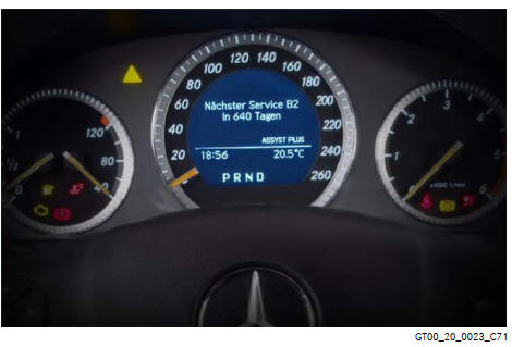 Mercedes Benz C-Class. General Information on the Maintenance System