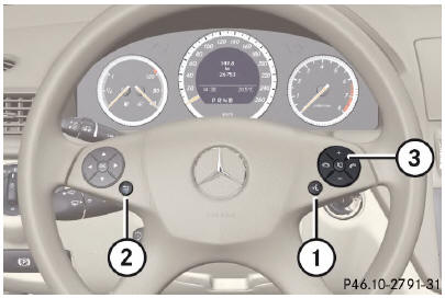 Mercedes Benz C-Class. Voice Control System (VCS)